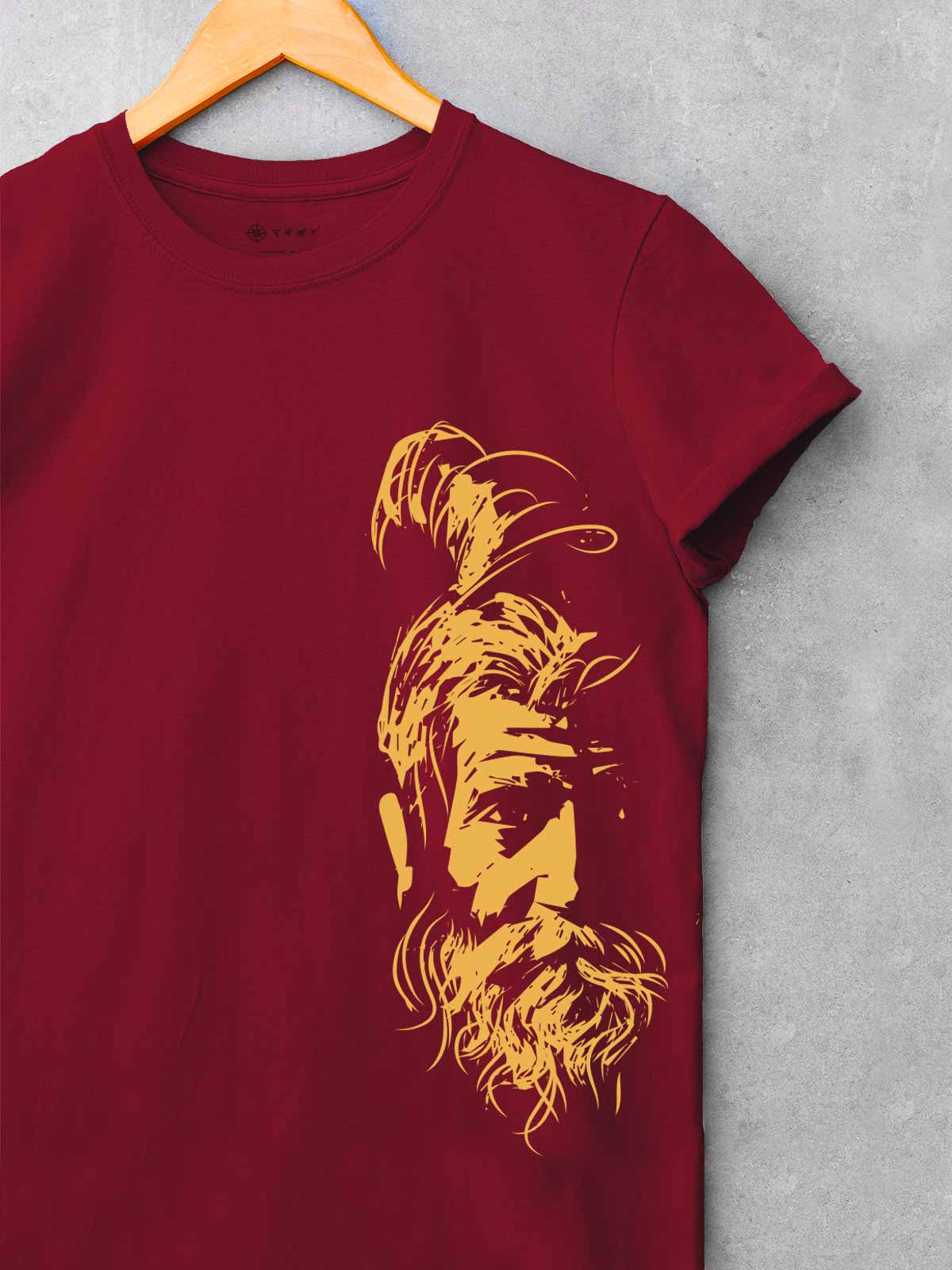 Baba-printed-t-shirt-for-men by Ghumakkad
