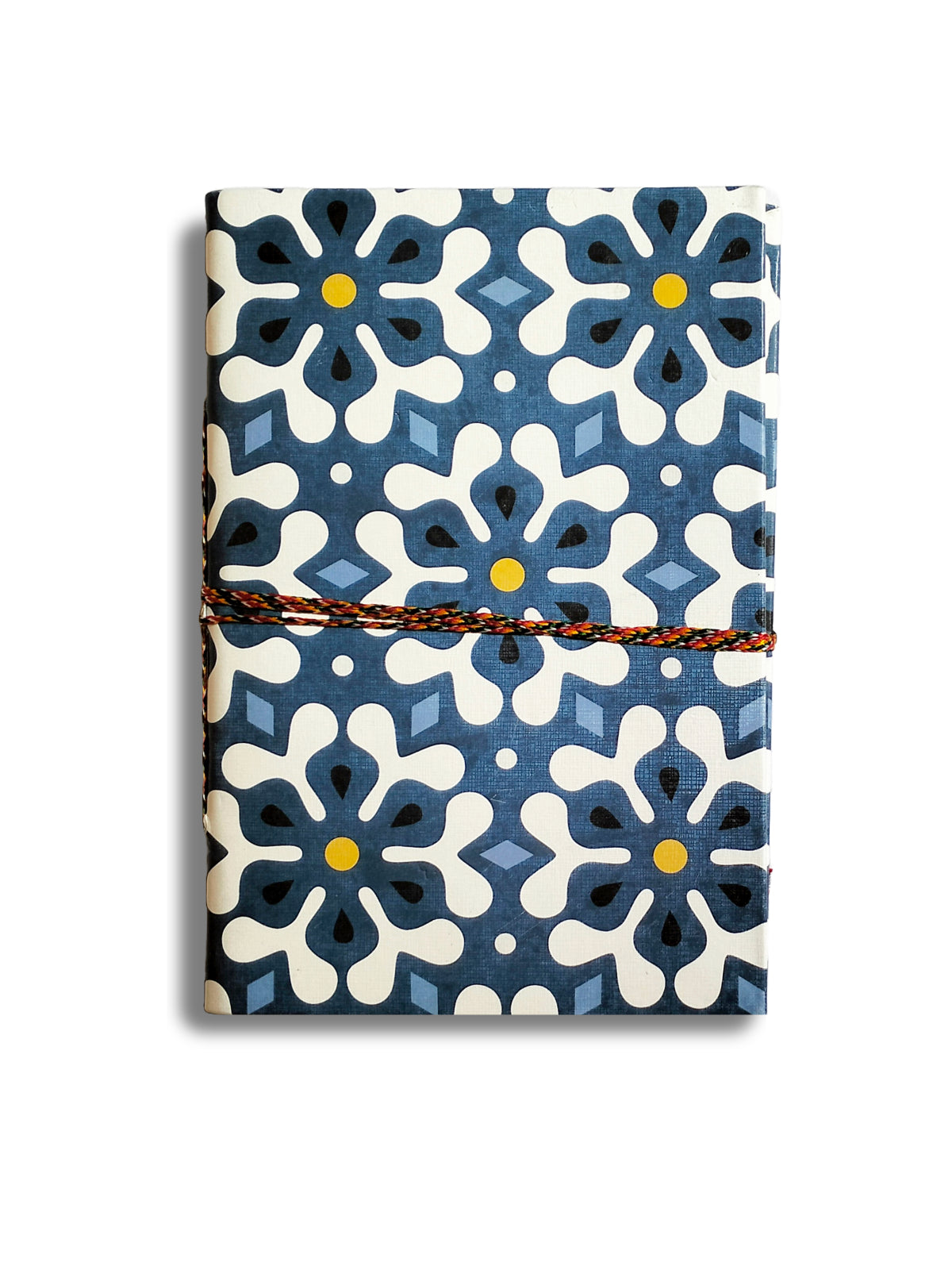 Blue Motif  | Handmade Travel Diary | A5 100 Pages
