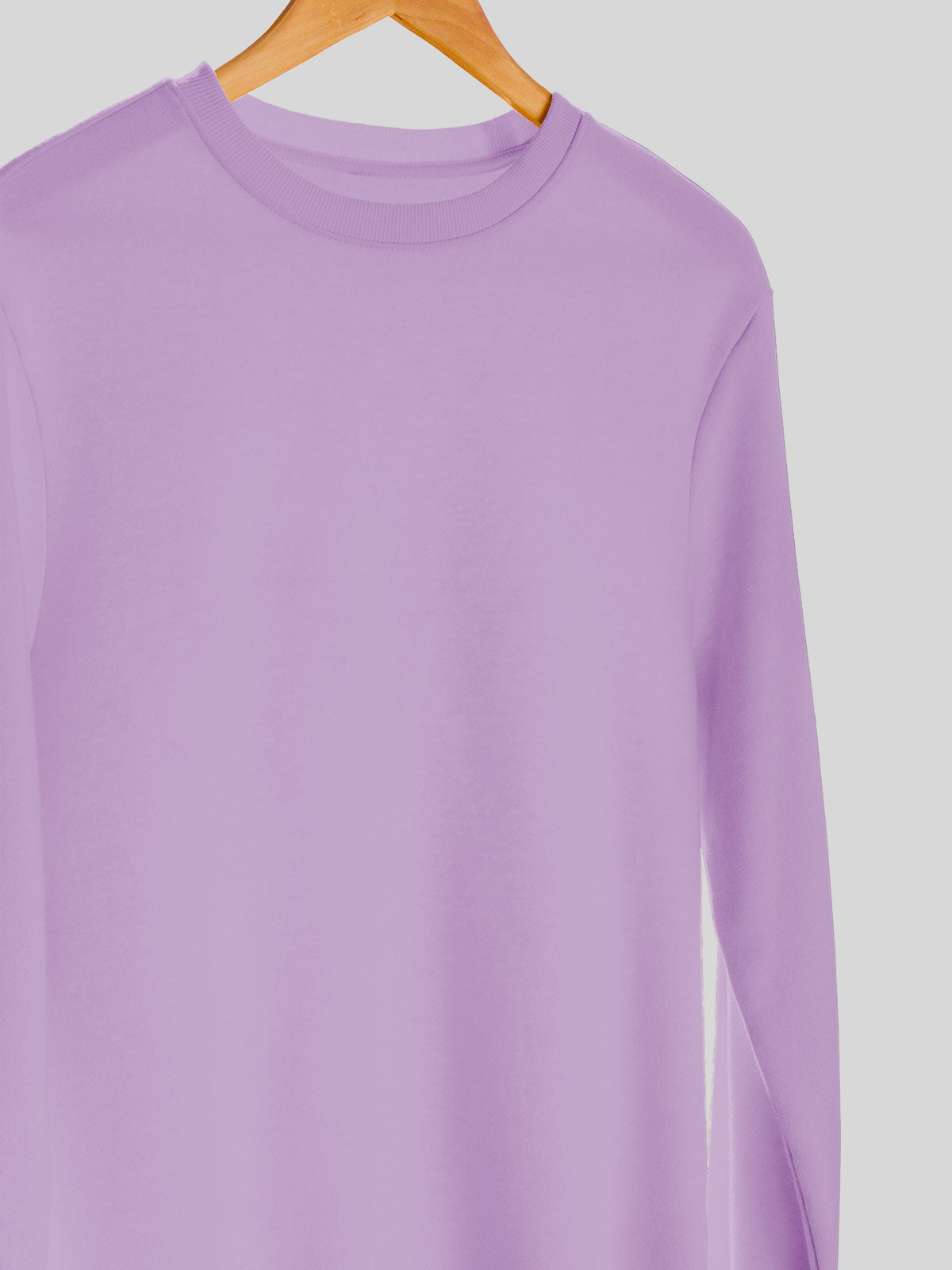 Lavender | Unisex Plain Sweatshirt