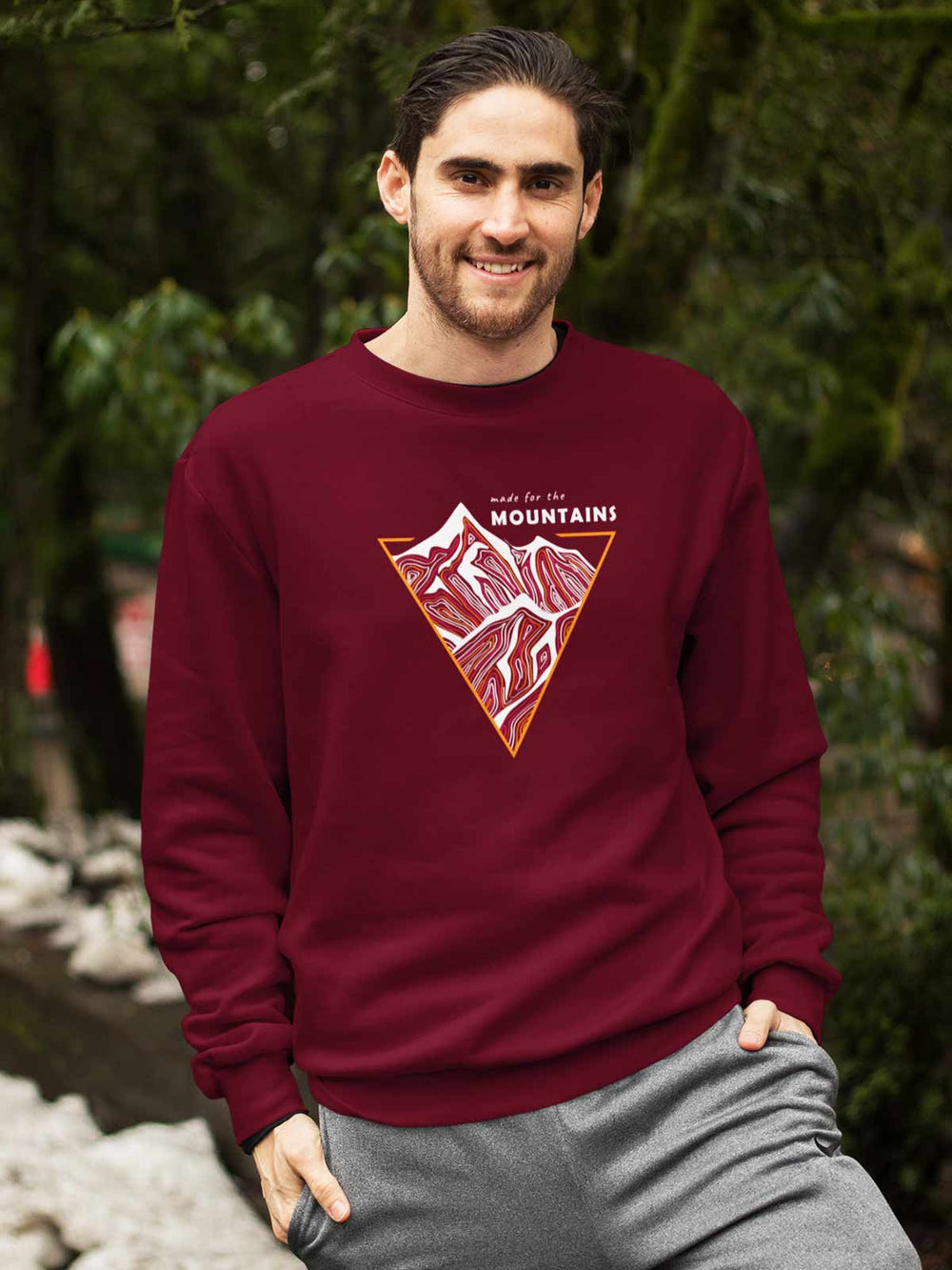 Made For The Mountains | Printed Unisex Sweatshirt