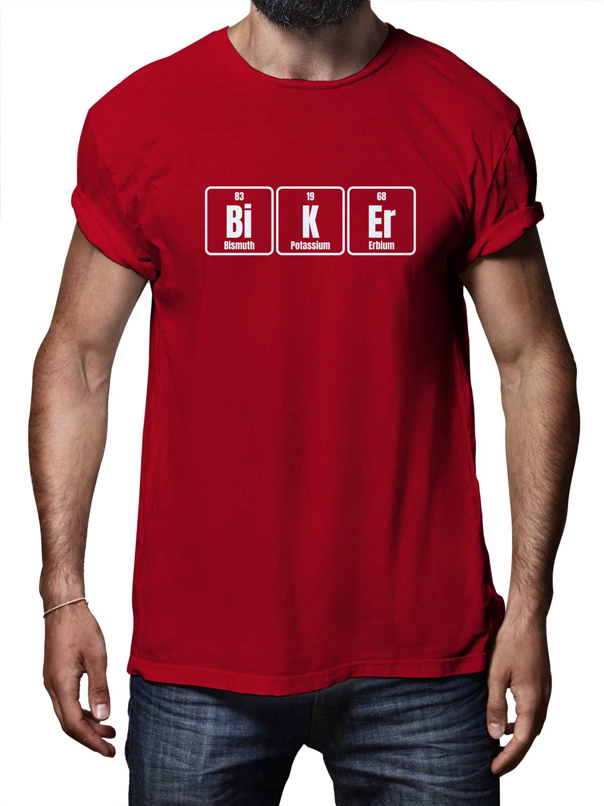 Biker-printed-t-shirt-for-men by Ghumakkad
