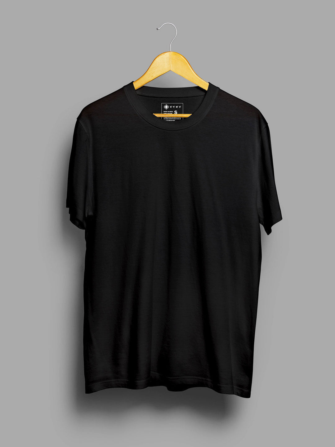Black, Beige & Light Grey Combo T shirt | Pack of 3
