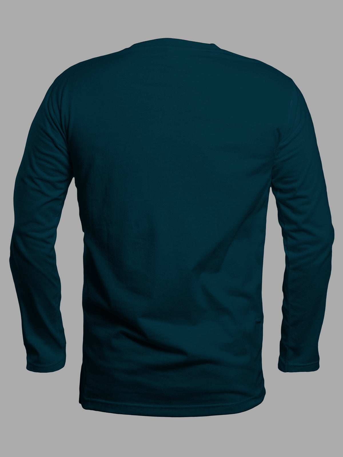 Blue-full-sleeves-t-shirt
