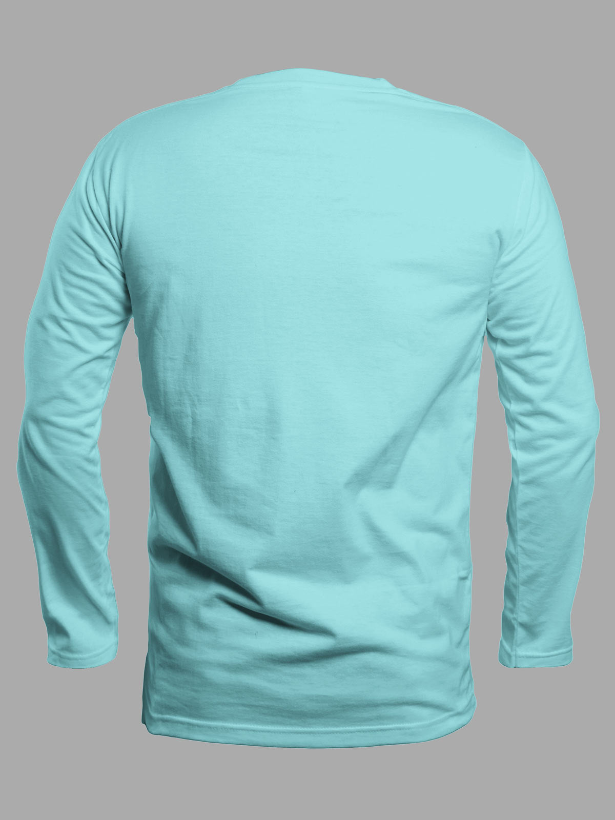 Blue-full-sleeves-t-shirt