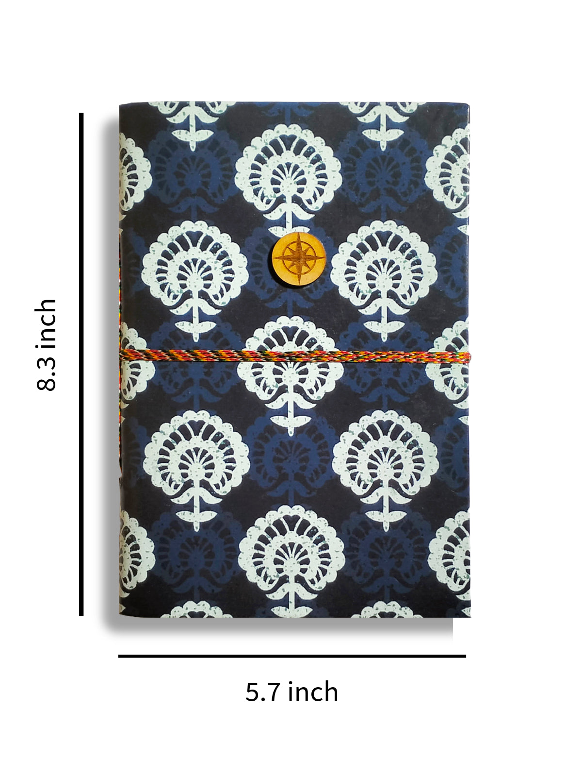 Dancing Flower  | Handmade Travel Diary | A5 100 Pages