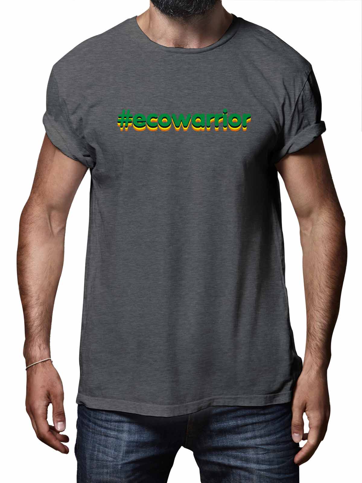 Eco-Warrior-printed-t-shirt-for-men by Ghumakkad