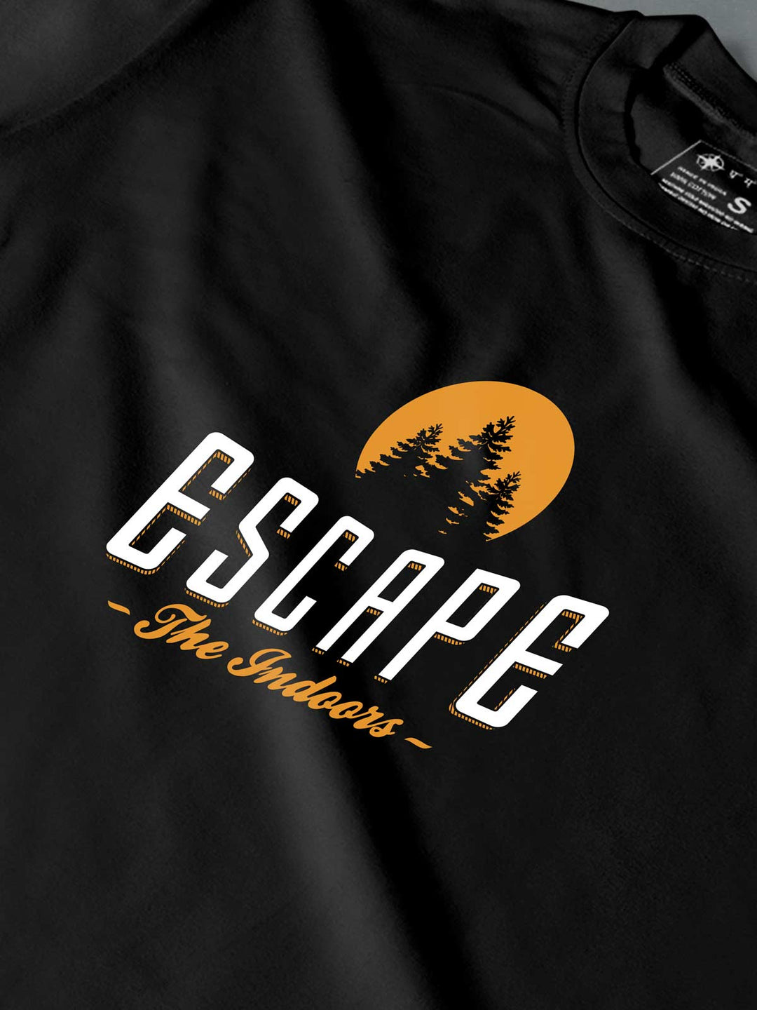 Escape-printed-t-shirt-for-men by Ghumakkad