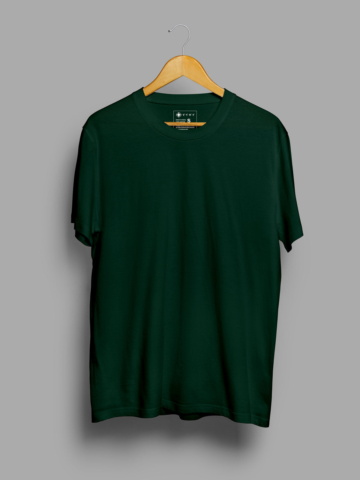 Forest-Green-t-shirt-for-men by Ghumakkad