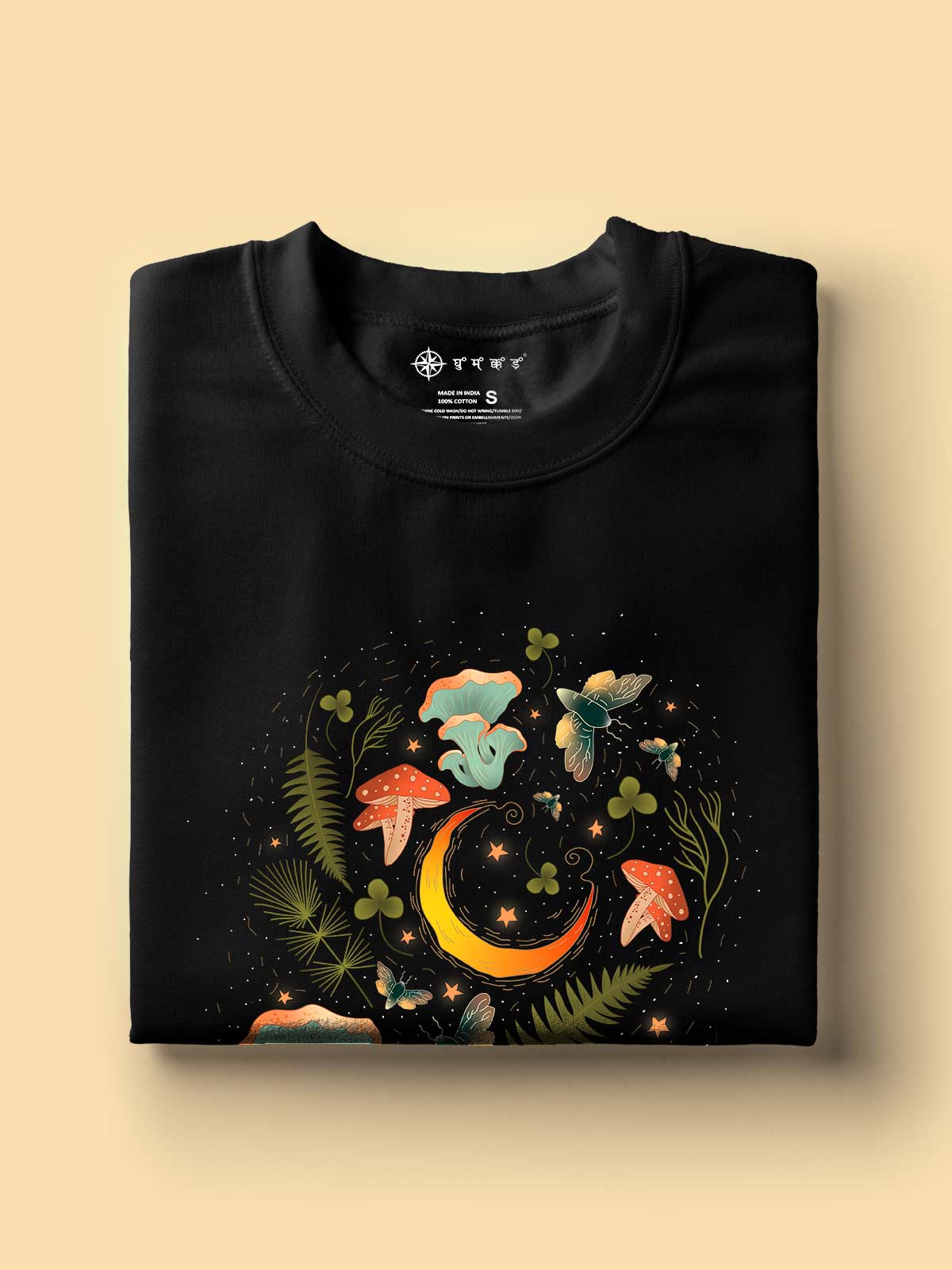 Forest-treasure-printed-t-shirt-for-men by Ghumakkad