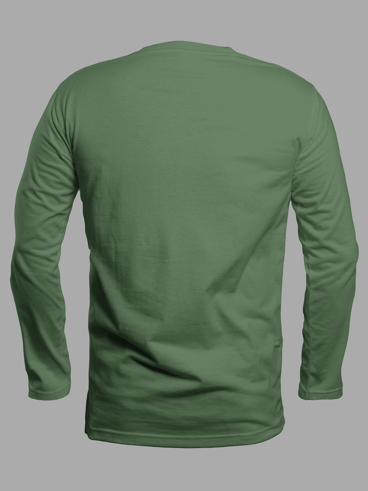 Green-full-sleeves-t-shirt