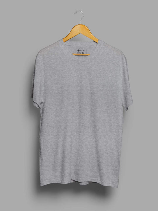 Black, Beige & Light Grey Combo T shirt | Pack of 3