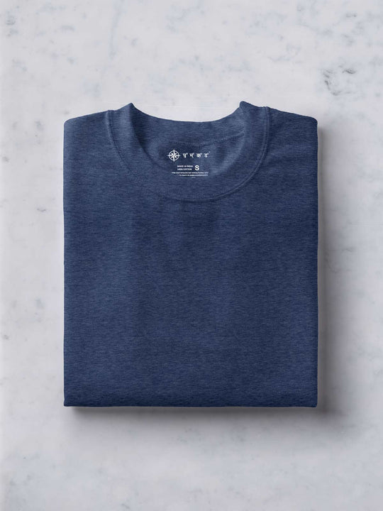 Mélange Blue Tshirt