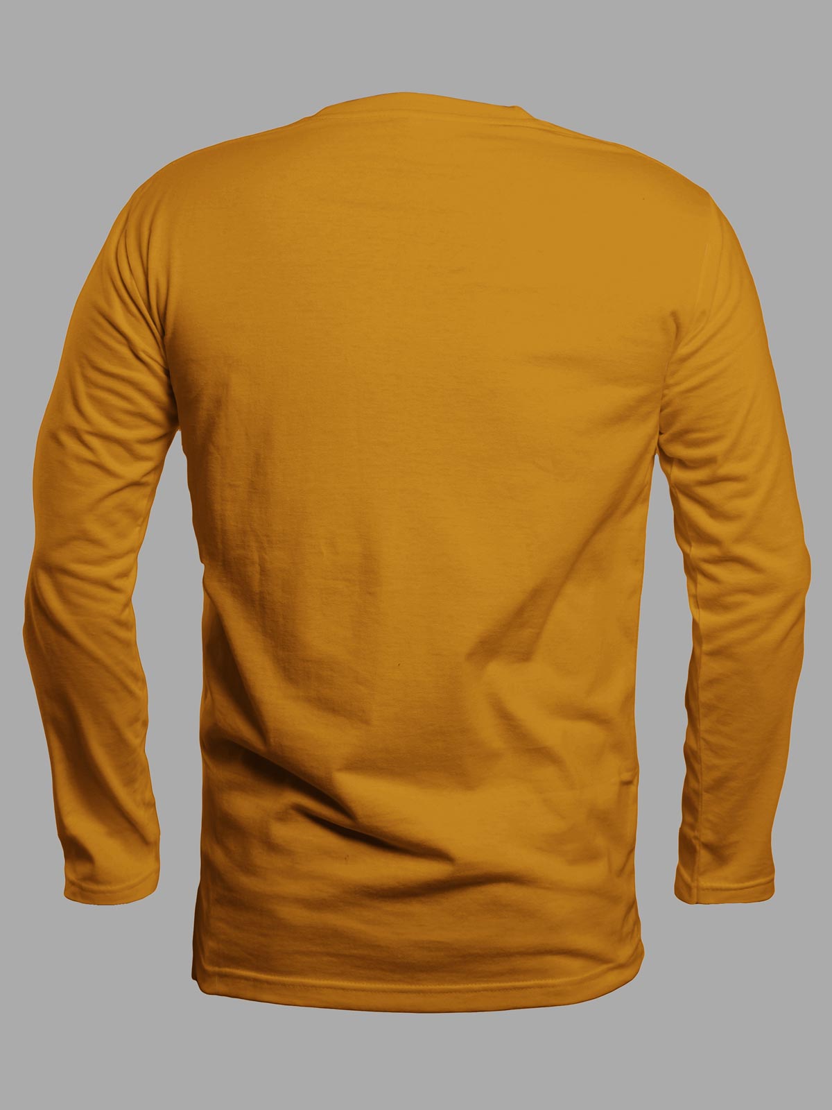 Mustard-Yellow-full-sleeves-t-shirt