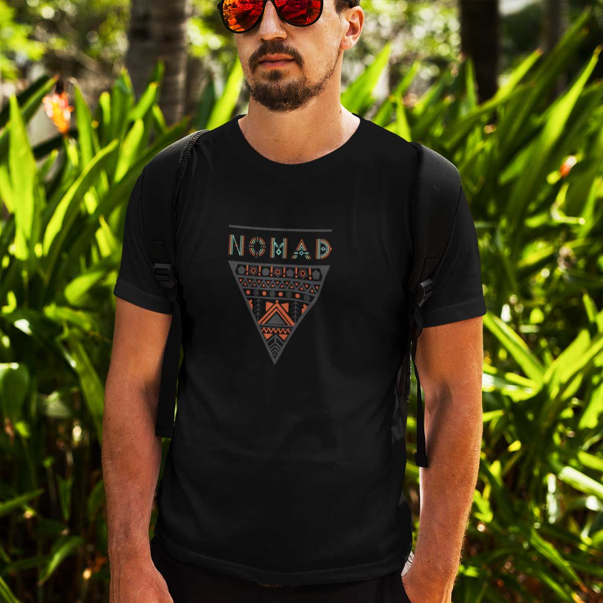 Nomad-printed-t-shirt-for-men by Ghumakkad