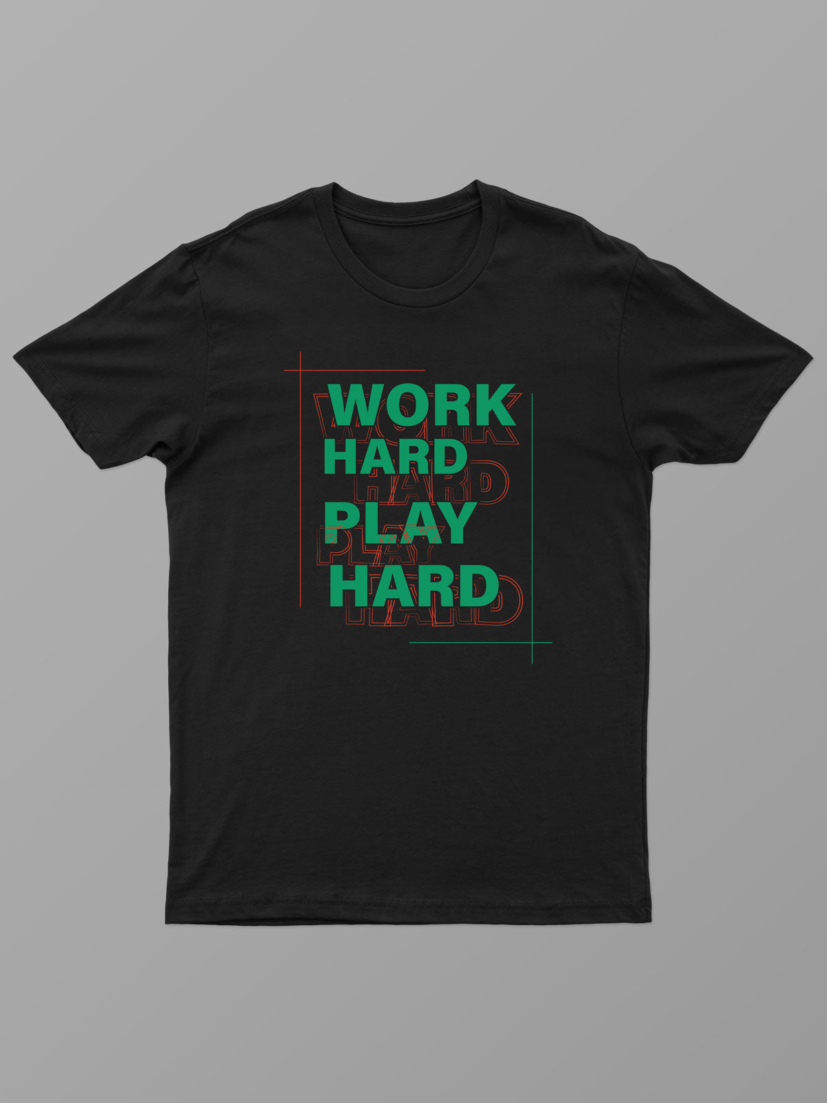 Printed-Sports-T-Shirt-Gym-T-Shirt-Black