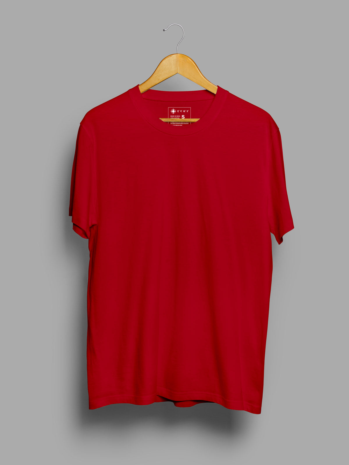 Red-t-shirt-for-men by Ghumakkad