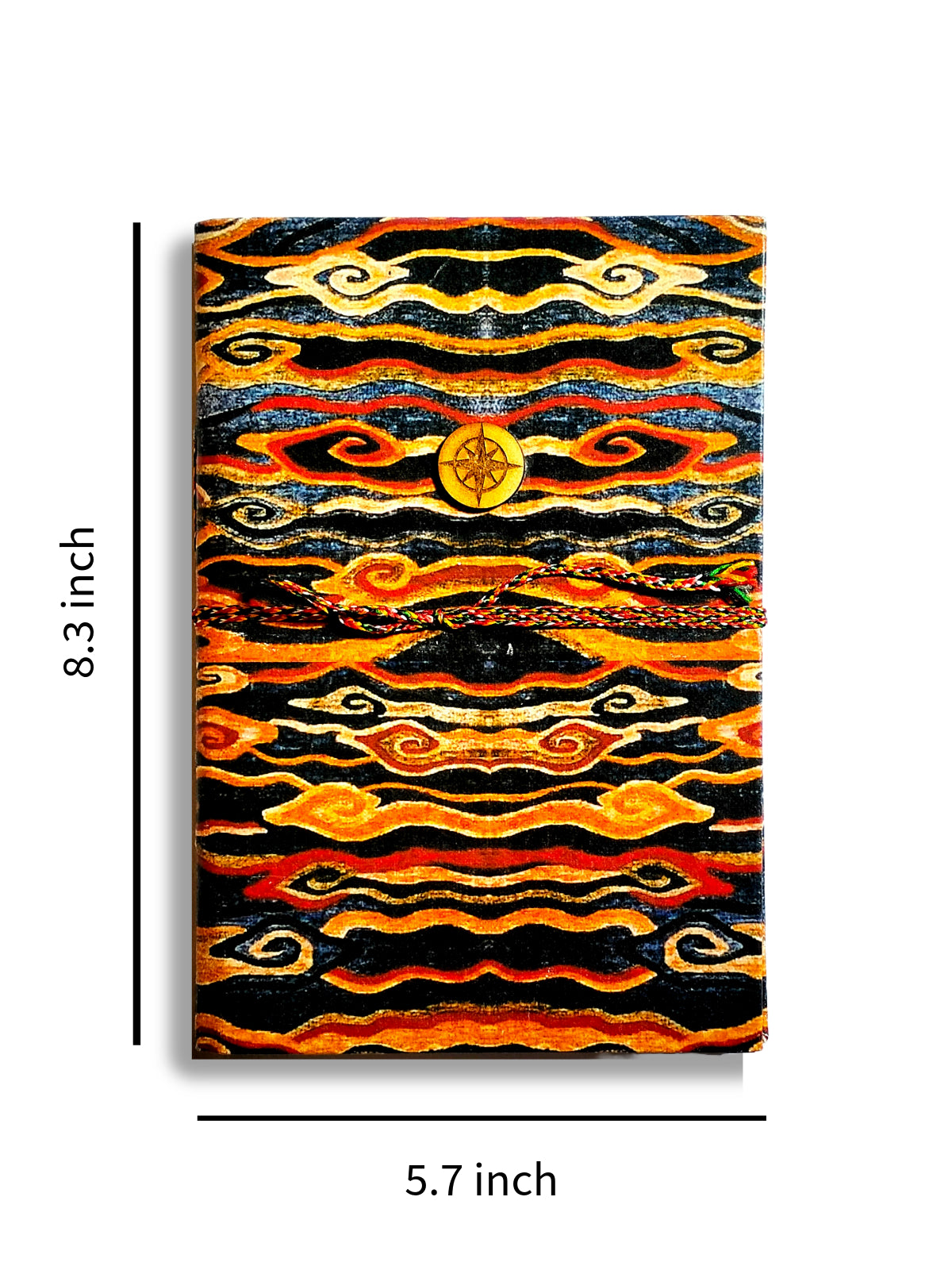 Sand waves  | Handmade Travel Diary | A5 100 Pages