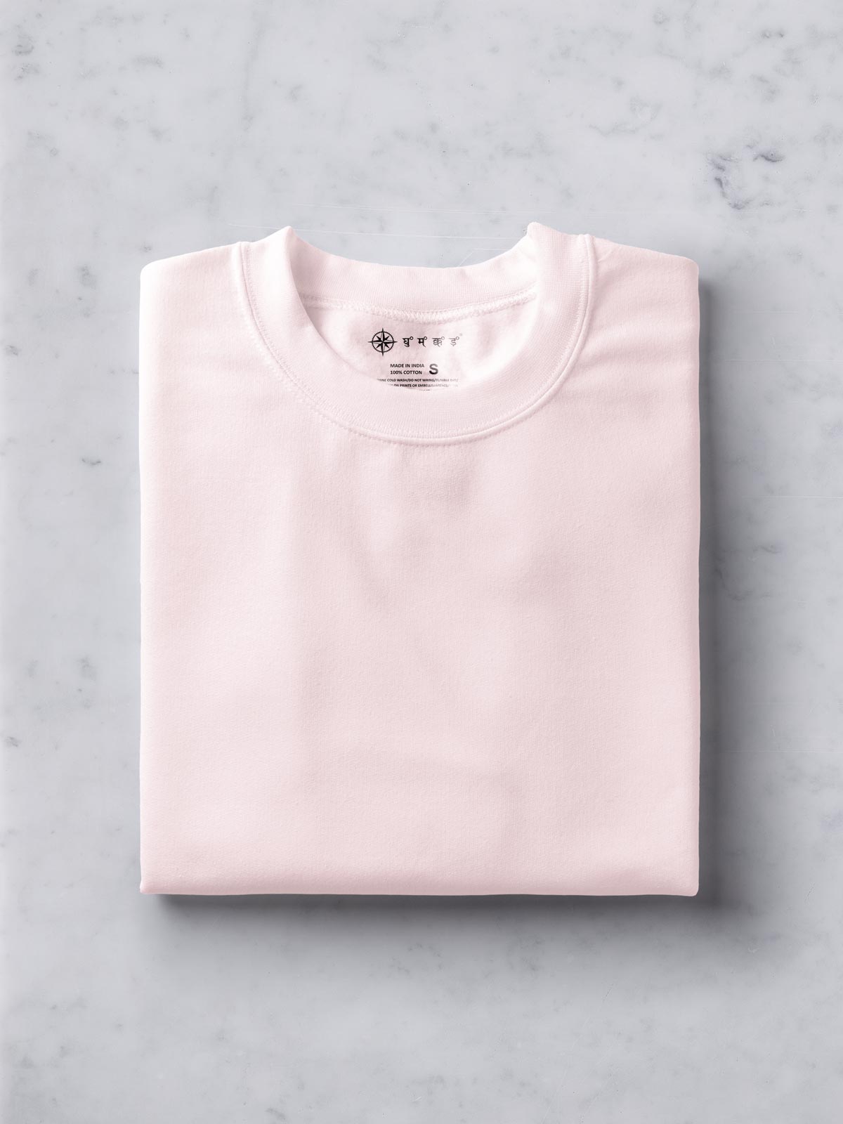 Soft-Pink-t-shirt-for-men by Ghumakkad
