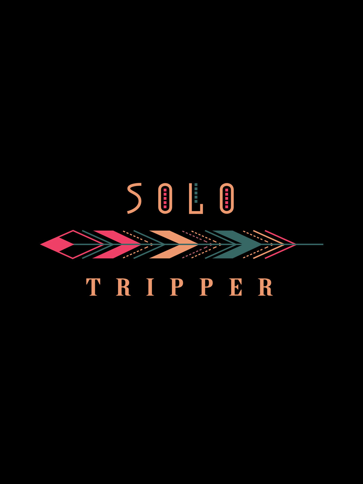 Solo-tripper-printed-t-shirt-for-men by Ghumakkad