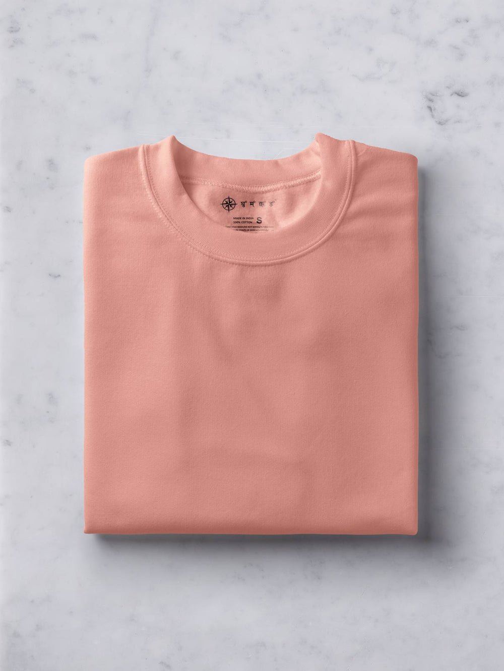 Sunset Pink, Coffee Brown & Soft Pink T shirt Combo | Pack of 3