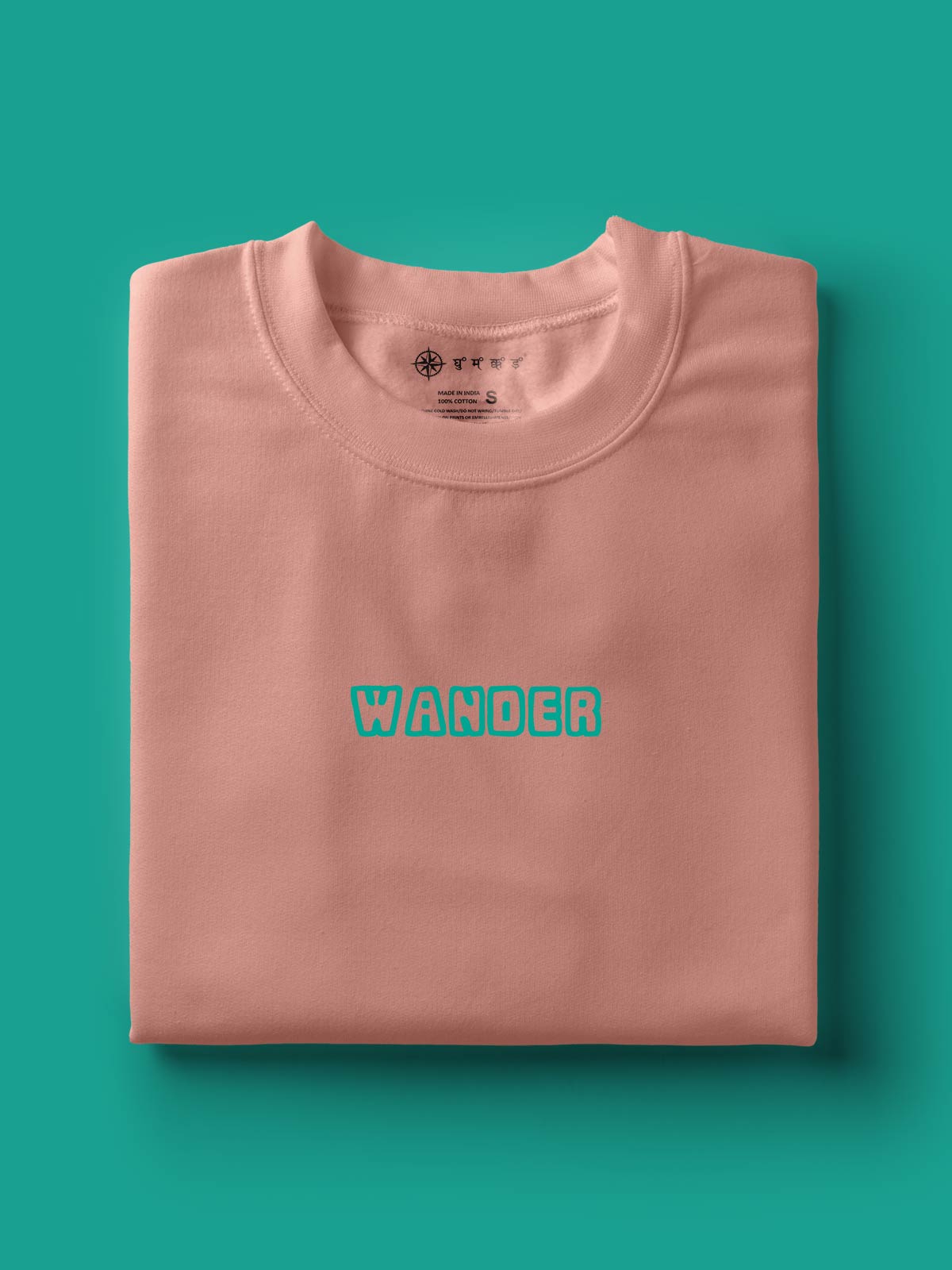 Wander-backprint-t-shirt-for-men by Ghumakkad