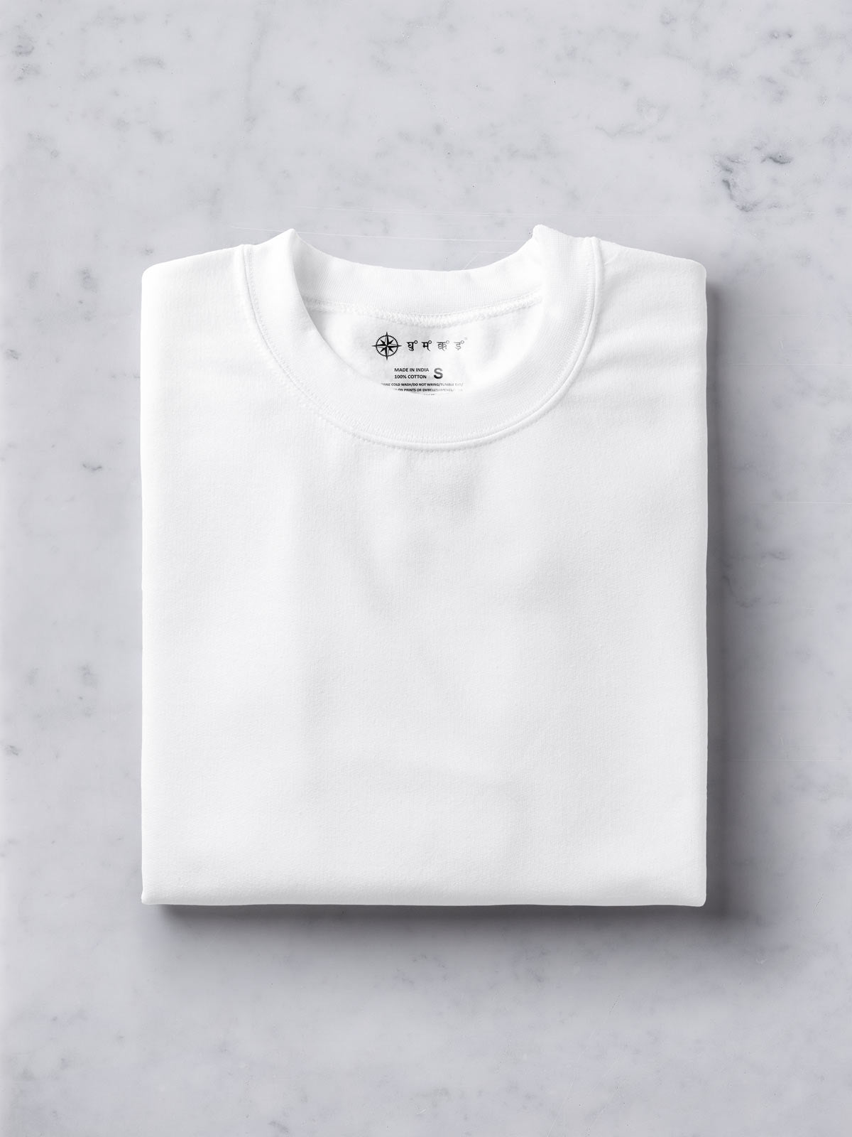 White-t-shirt-for-men by Ghumakkad