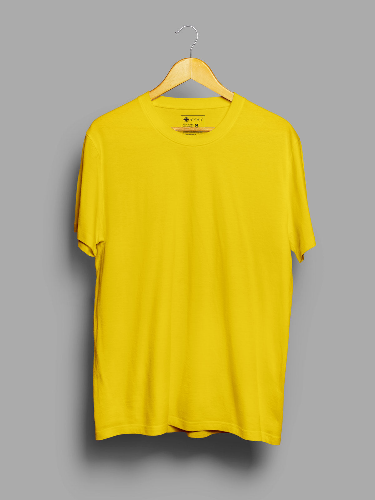 Yellow-t-shirt-for-men by Ghumakkad