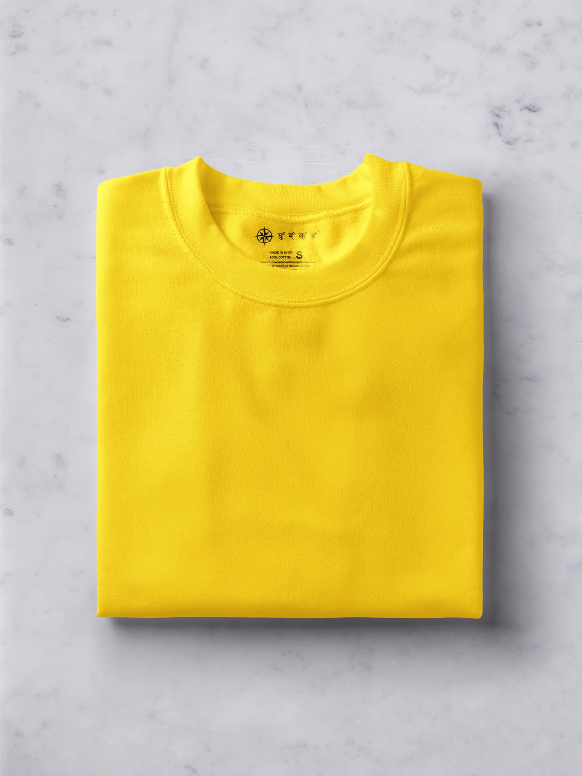 Yellow-t-shirt-for-men by Ghumakkad