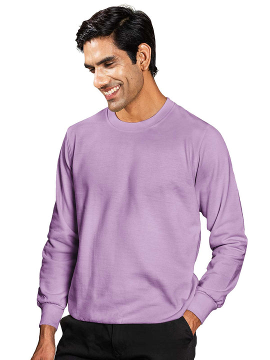 Lavender Plain Sweatshirt