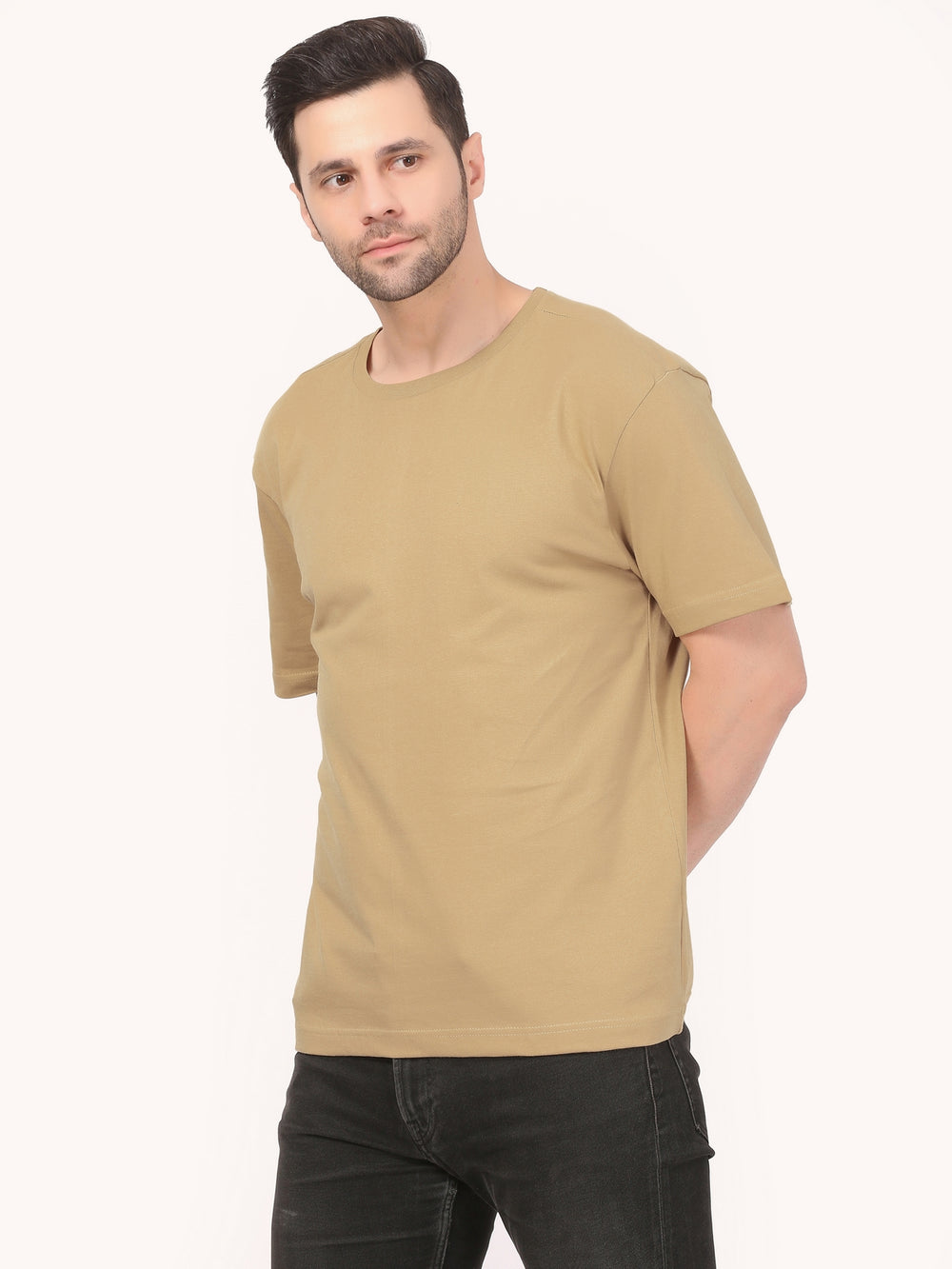 Beige Tshirt for Men