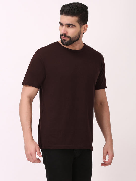 Coffee Brown Tshirt for Men