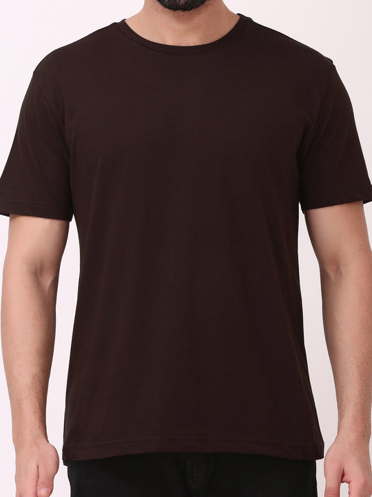 Coffee Brown Tshirt for Men