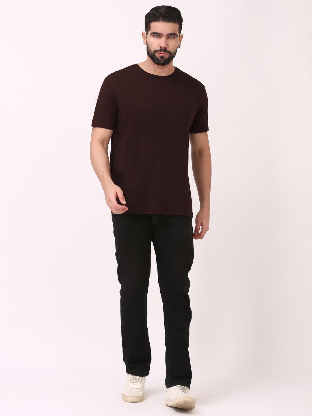 Coffee Brown Tshirt for Men
