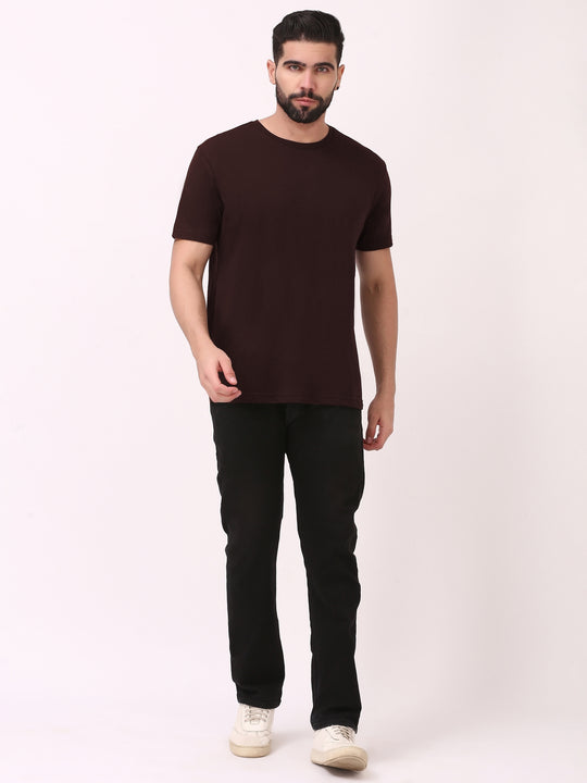 Coffee Brown Tshirt for Men