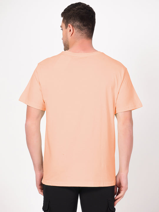Peach Tshirt for Men