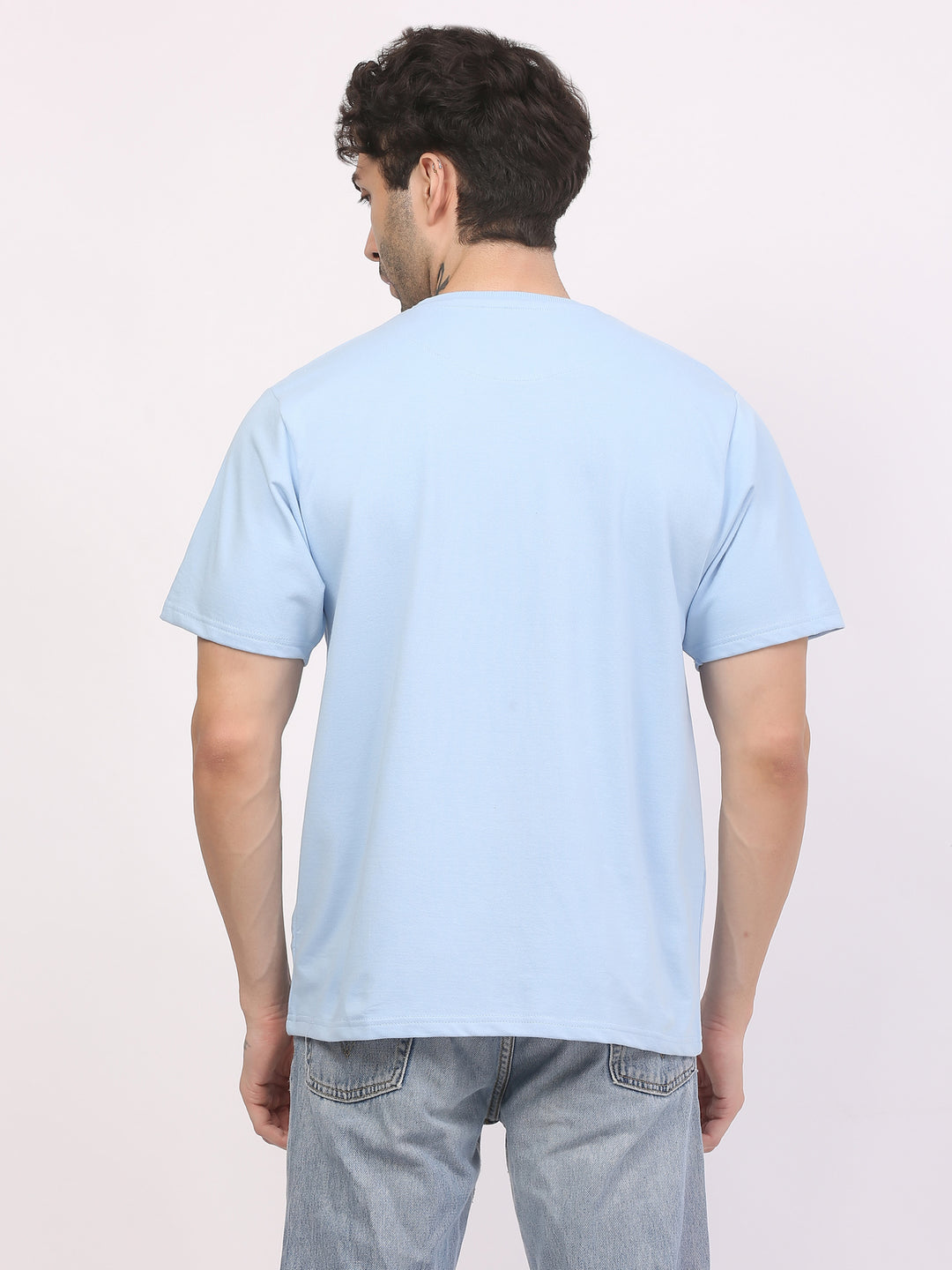 Heavy-weight-sky-blue-plain-t-shirt-by-ghumakkad