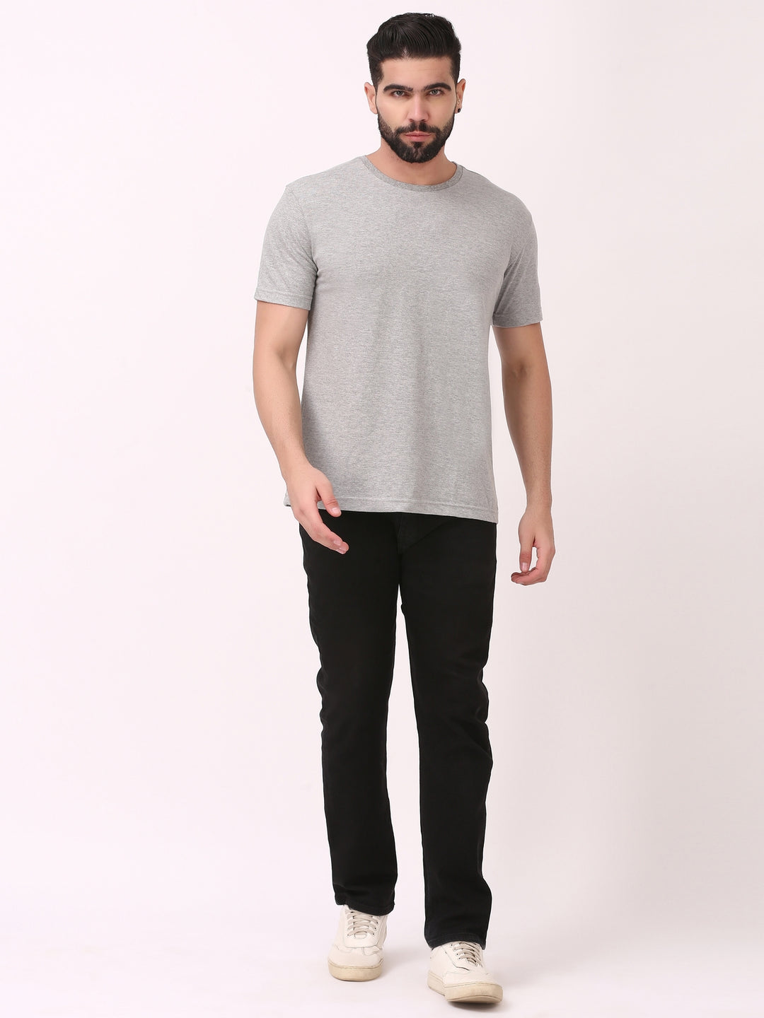 Melange Light Grey Tshirt
