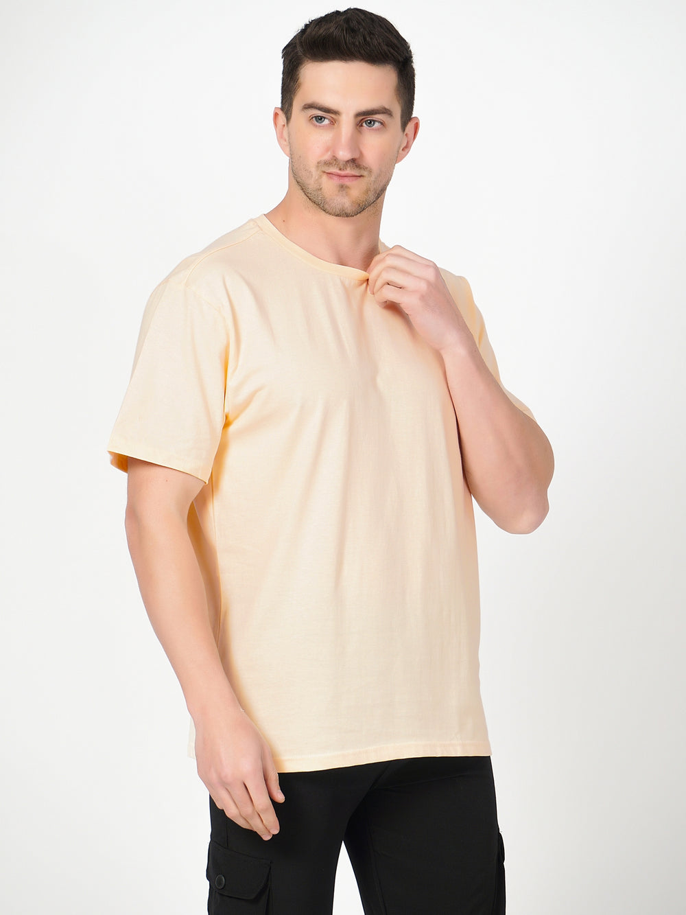 Muted Peach Tshirt for Men