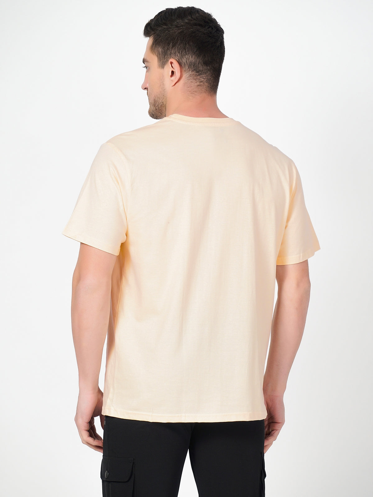 Muted Peach | Plain T shirt