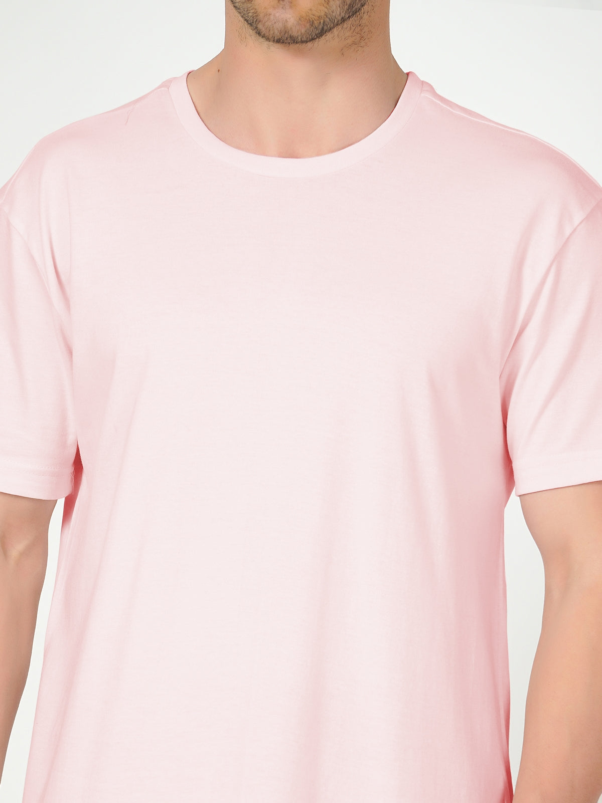 Soft Pink | Plain t shirt