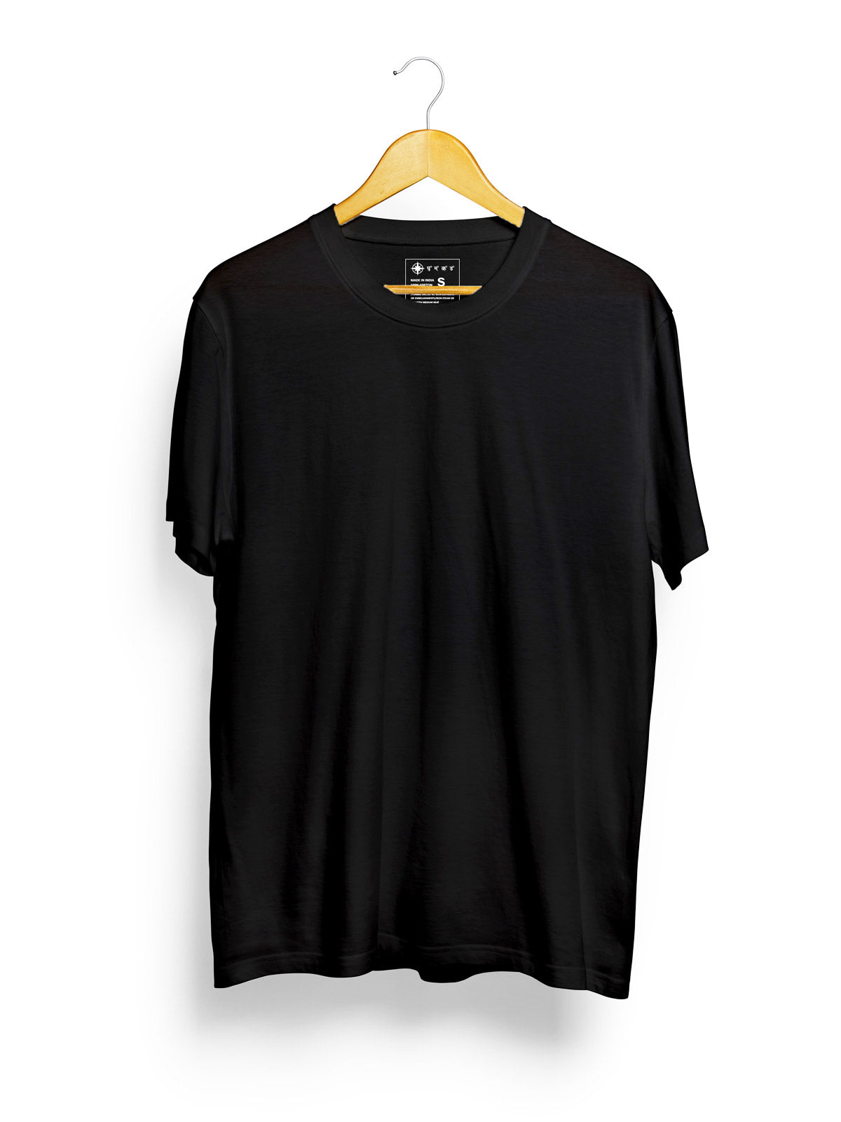 Black, Peach & Light Grey  Unisex Plain T shirt Combo by shopghumakkad