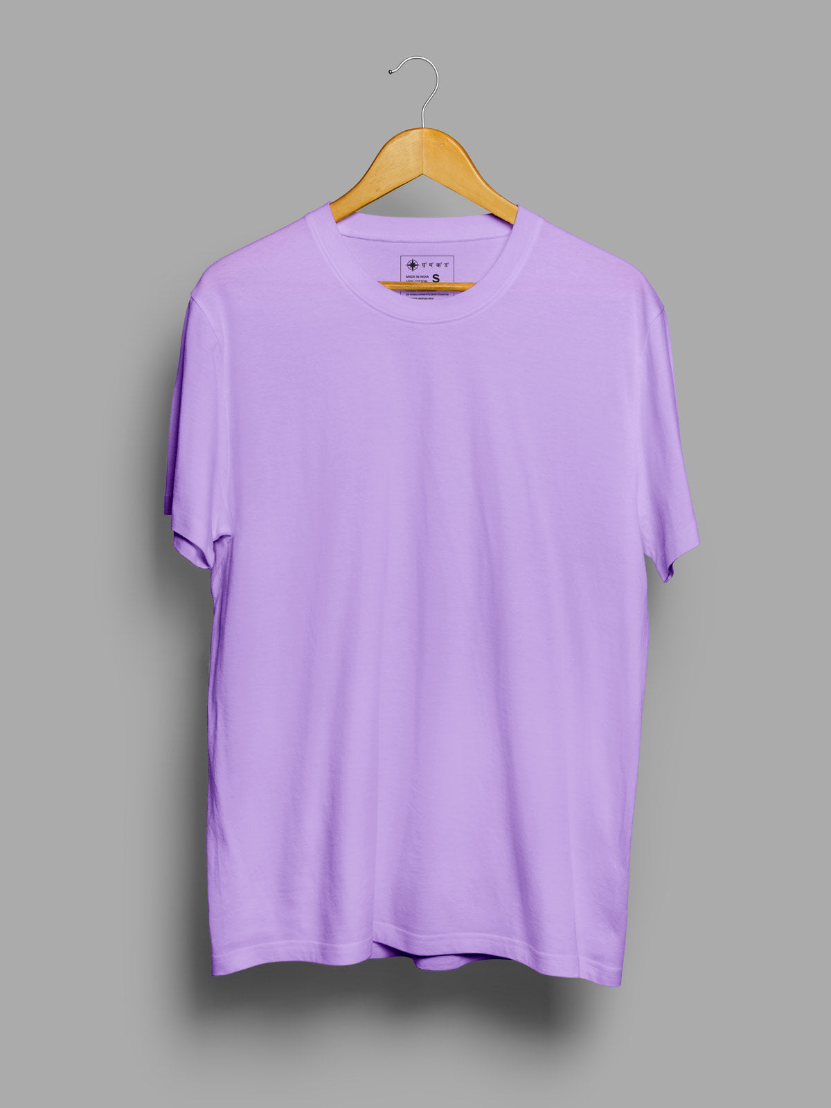 Pack of 3 | Yellow, Lavender & Coffee Brown Unisex Plain T shirt