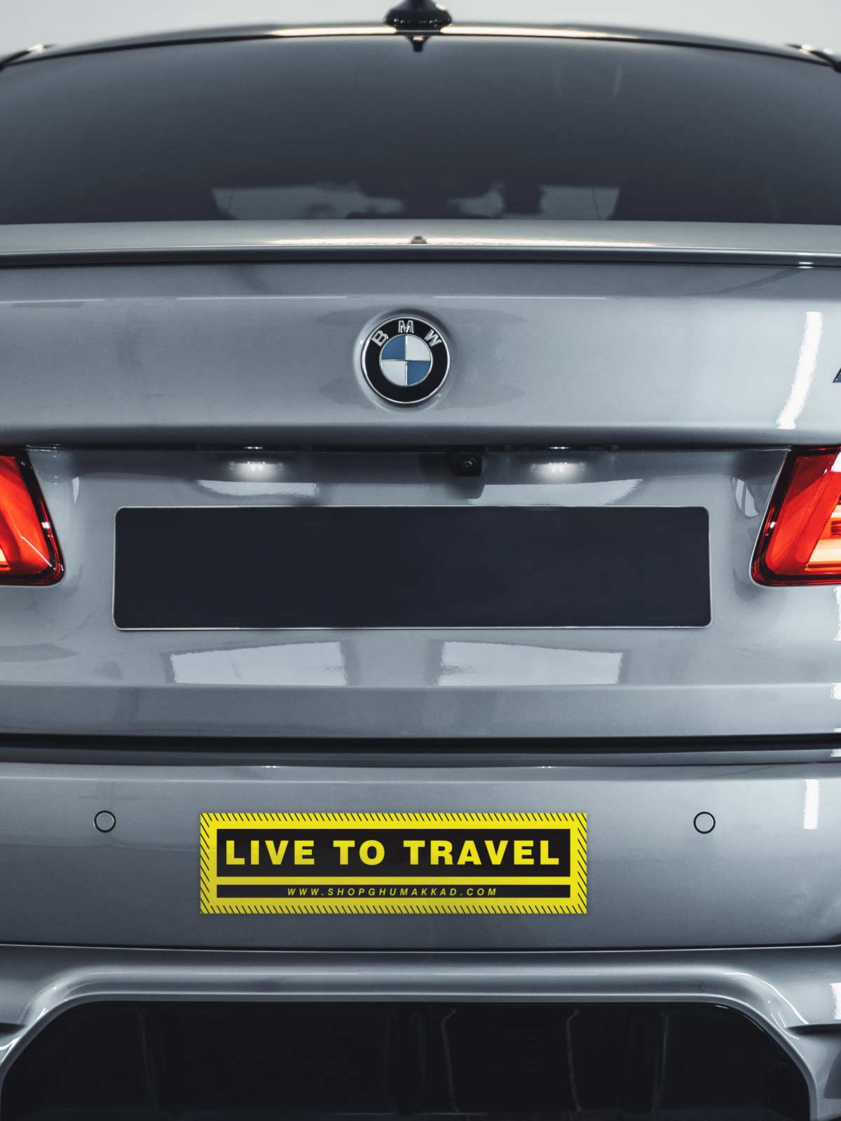 Live to travel Vinyl Sticker by shopghumakkad | Laptop Stickers | Bumper Stickers | Car Stickers | Bike Stickers