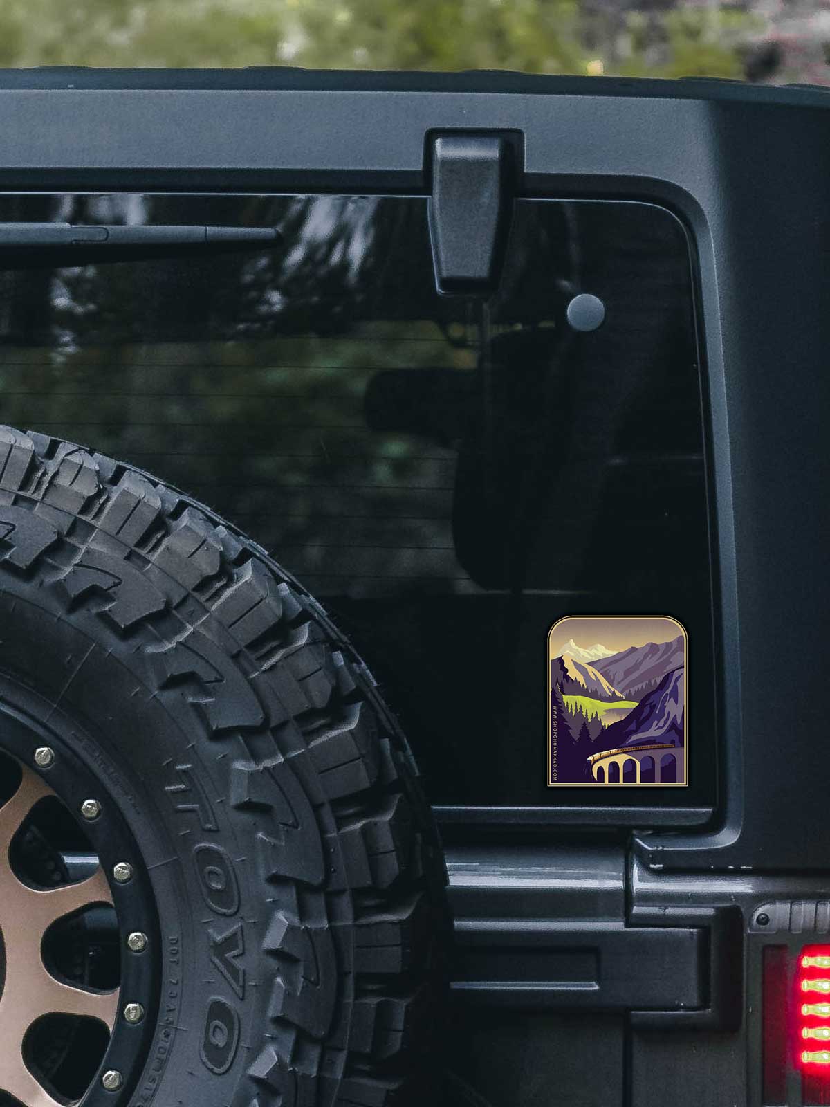 Mountains | Vinyl Sticker