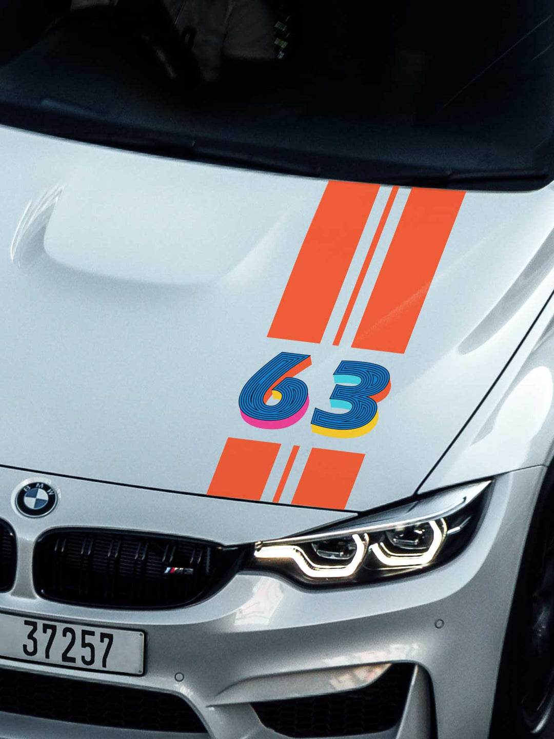 07 Sticker Number Seven Number | Bike/Laptop/Car Sticker – Shop Ghumakkad