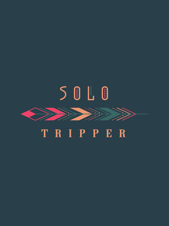  Solo Tripper Printed Cotton Hoodie for men & women by shopghumakkad
