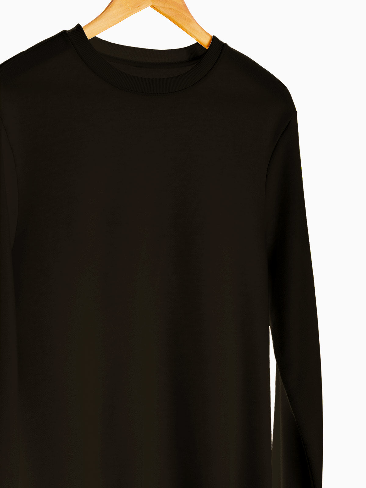 Coffee Brown & Light Grey Unisex Plain Sweatshirt Combo