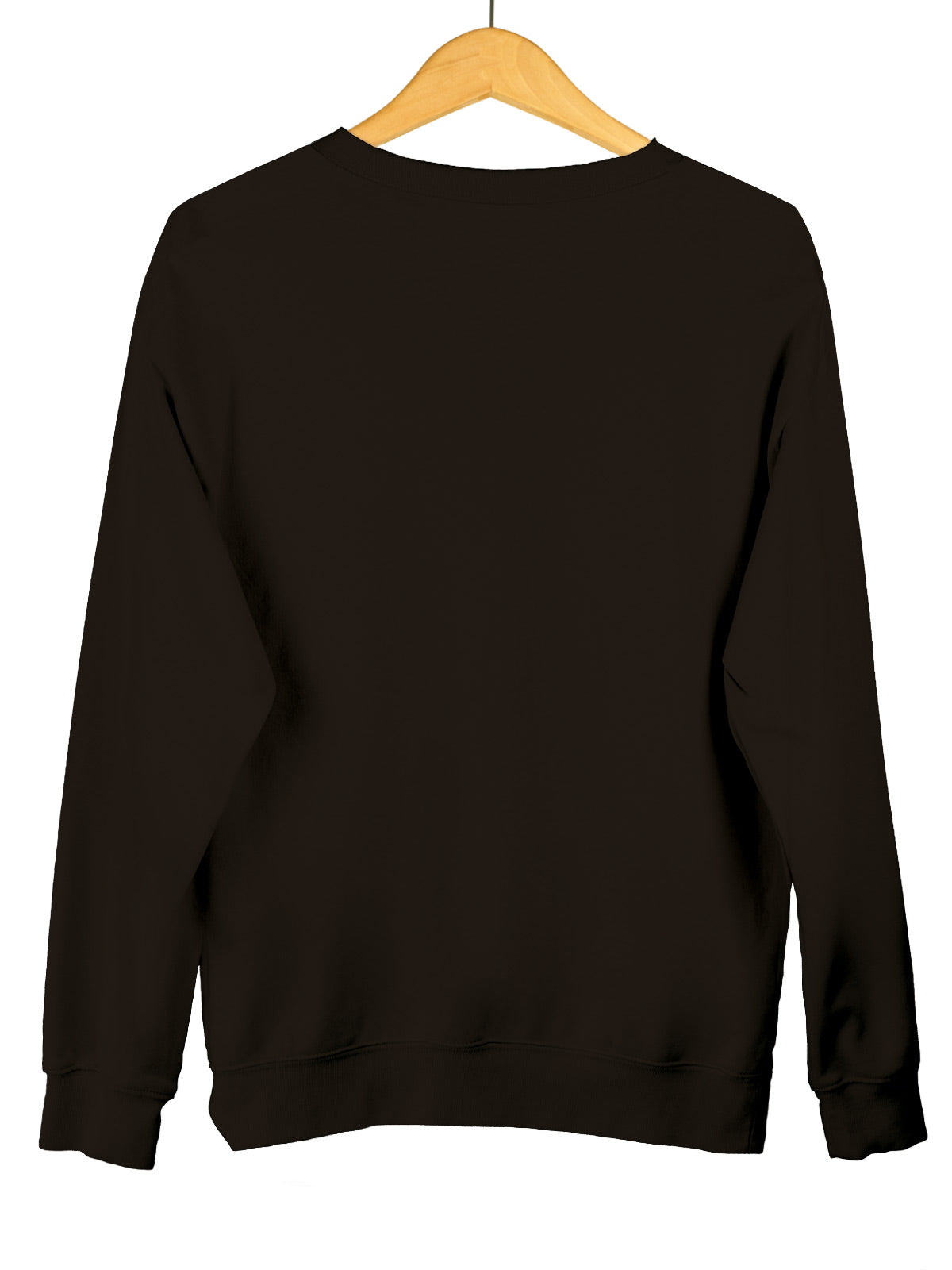 Coffee Brown Plain Sweatshirt