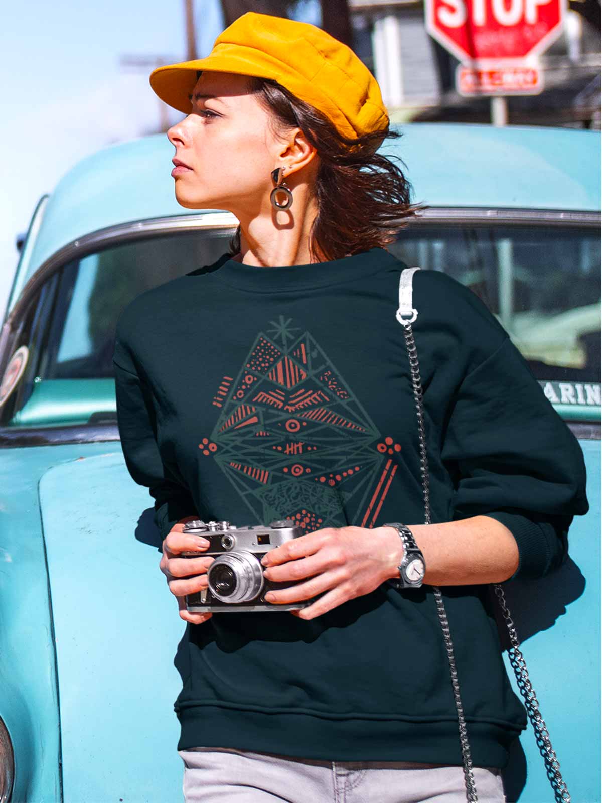 Exotic Tribal | Printed Unisex Sweatshirt