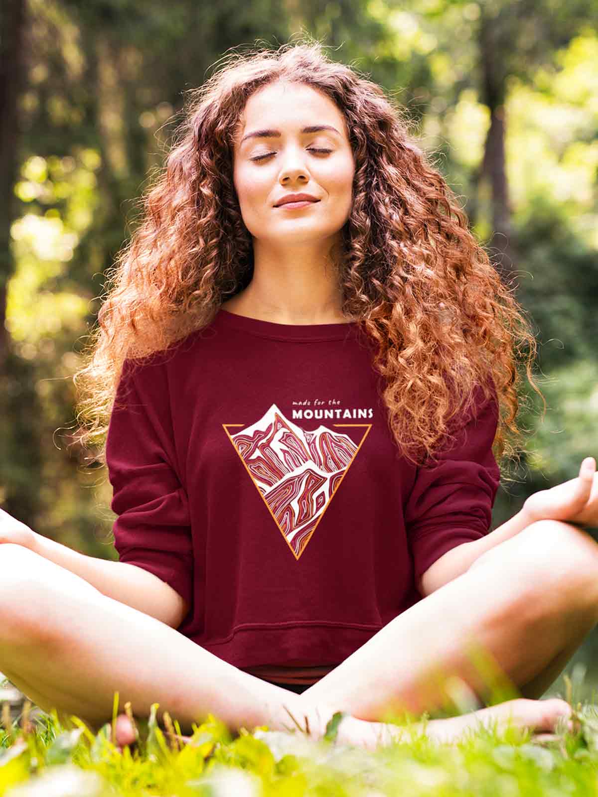 Made For The Mountains | Printed Unisex Sweatshirt